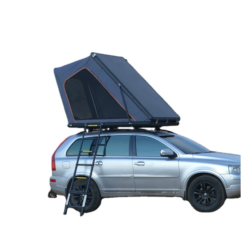 2024 New Design Triangle Roof Top Tent Camper Car 4X4 Aluminum Hard Shell Rooftop Tent for Camping