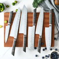 Wholesale Japanese Knife Set Hand Forged Kitchen Knife Set Carbon Steel Vg10 Professional Japanese Kitchen Chef Knives Set