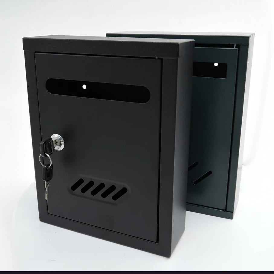 Modern Design Metal Mailbox Free Standing Waterproof Outdoor Mailbox with Combination Lock Easy Installation