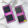 GLAMLASH China Eyelash Manufacturer 0.07 Dark Lash Trays Super Soft Individual Classic Eyelash Extension