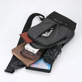 Wholesale New Men's High-End K-Style Chest Bag Young Trendy Student Crossbody Shoulder Bag Zipper Personalized Casual Fashion