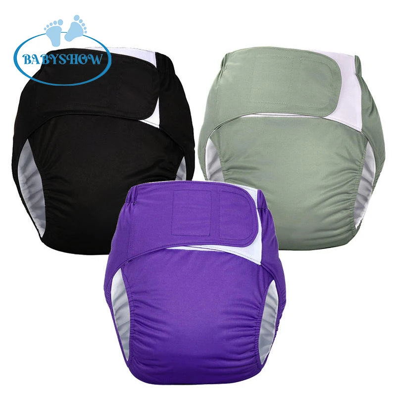 Wholesale Cheap Custom Adult Diaper Production Line Free Sample Older Adult Cloth Diapers Waterproof Cloth Diapers Pants