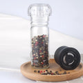 Model DGP Eco-Friendly Glass Bottle Disposable Salt and Pepper Mills 100ml Rotary Knob