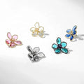 Customized Vintage Alloy Crystal Flower Creative Rhinestone Safely Pin Brooch for Women Winter