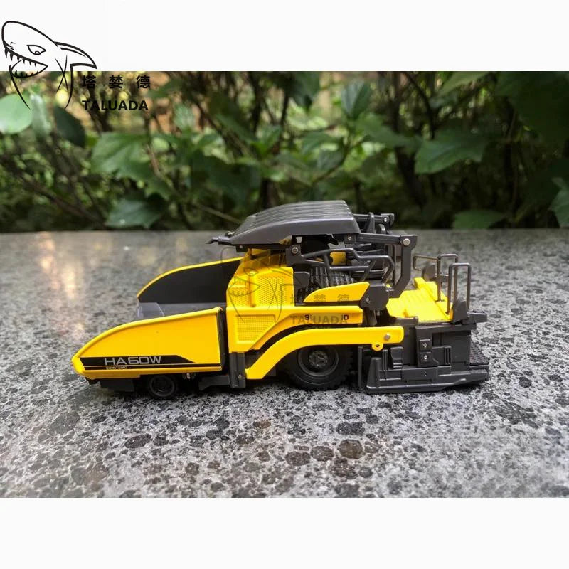 TALUADA Alloy 1:50 Scale Model Toy Asphalt Paver HA60W Model for Excavator Parts
