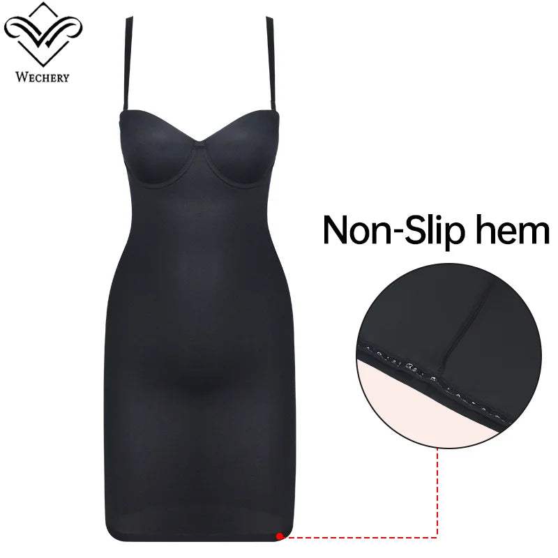 Corset Dresses 2024 Strapless Shapewear Women's Bodysuit Ladies Tummy Control Built-in Black Shapewear Dress