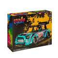 Technical MI-NI Low Lying Graffiti RC Sports Car City Racing 10505 Remote Control Racing Car Building Blocks Bricks