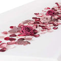 Hot Sale Organza Pack Artificial Rose Petals Wedding Luminous Cream Loose Petals Party Decorations DIY Gifts