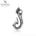 33473 XUPING JEWELRY Black Gun Color Cool Stainless Steel Neutral Korean Women's Fine Fashion Custom Pendant