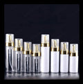 Fuyun New White Plastic 100/120/150/200ml Foaming Pump Cosmetic Wash Bottle Gold Color Pump Skin Care Serum Face Mask Shampoo