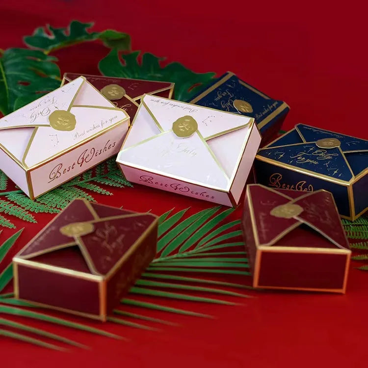 Hot Sale European Small Wedding Packaging Gift Paper Box Custom Printed Gift Sweet Wedding Favour Boxes for Candy