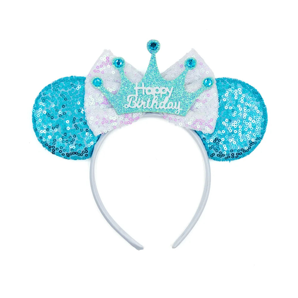Newest Tinker Bell Children'S Birthday Party Gift Mouse Ears Kids Headband