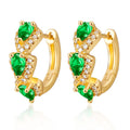 NATUNA 925 Silver Vintage Custom Alexandrite Mossanite Jewelry Designer Diamond Gold Hoop minimalistic Earrings Wholesale Bulk