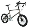 Mini Aluminum Girder Frame for Kids' Road Bikes-Matte Finish Folding Design 2.5kg Lightweight