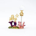 Reusable 4ml Mini Fancy Gold Luxury Metal Perfume Bottle With Mermaids
