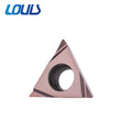 Aluminum Finishing Turning Inserts with PVD Coating TBGT060102 TBGT060104 R L F TBGT06 Ceramic Inserts Inner Hole Triangle