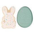 Hot Sale Bpa Free Dinosaur Egg & Bunny Cake Mold Food Grade Silicone Easter Festival Decoration Chocolate Maker DIY Baking Tray