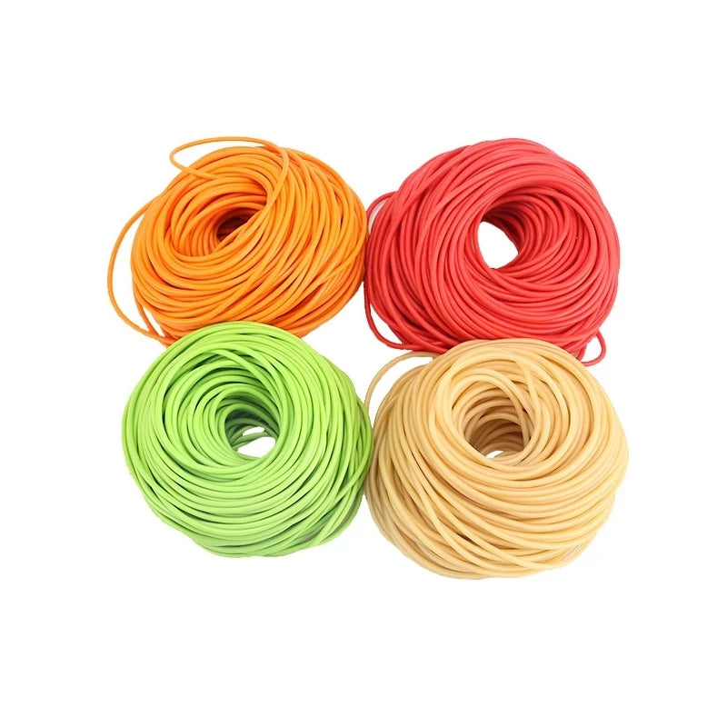 5M 1745/2050 Rubber Band Plate Assembly Latex Tube Rubber Band Group Slingshot Accessories Traditional Rubber Band