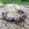 Hot Selling Natural Healing Stone Bead Bracelets Ladies Jewlery Gem Stone Bracelet for Women Girl