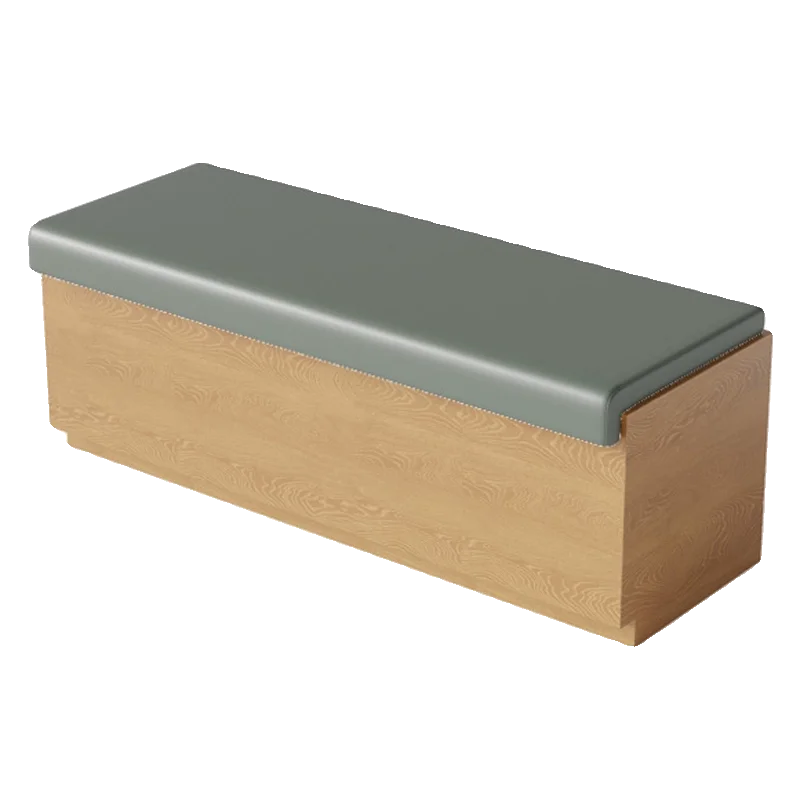 Commercial Restaurant Booths with Tables Solid Wood Modern Solid PU Leather Cafe Table Set