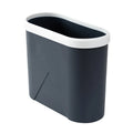 Fashionable Plastic Corner Design Home Kitchen Office Trash Can Standing Structure for Trash Storage Bucket Accessories