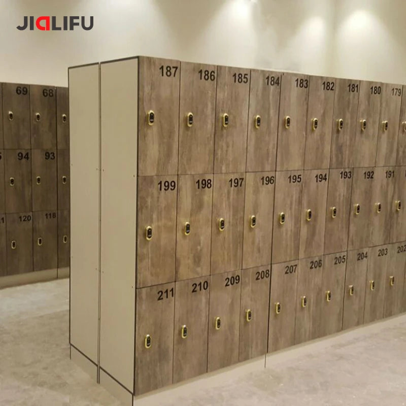 Durable Guangzhou Safe HPL Industrial Storage Lockers Changing Room Locker for Club