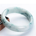 Women Bangles With Certificate Myanmar Jadeite Purple Jade Bracelet Gemstone Lavender Bangle Natural Jade Bangles Jewelry