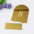 Customized Gold Acrylic Table Number Laser Cut Table Numbers Wedding Decoration Table Number Holders Restaurant Bag Party