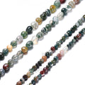 2020 Hot-selling High Grade Smooth Semi-precious Natural Gemstones India Agate Loose Beads Stone for DIY Custom Jewelry Making