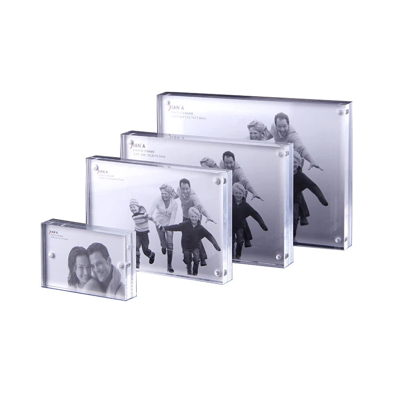 Wholesales Decorative Clear Magnets Acrylic Photo Frame