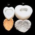 HY Silicone Angel Wing Jewelry Epoxy Resin Molds for Making Jewelry Dishes Plate Epoxy Resin Crafts