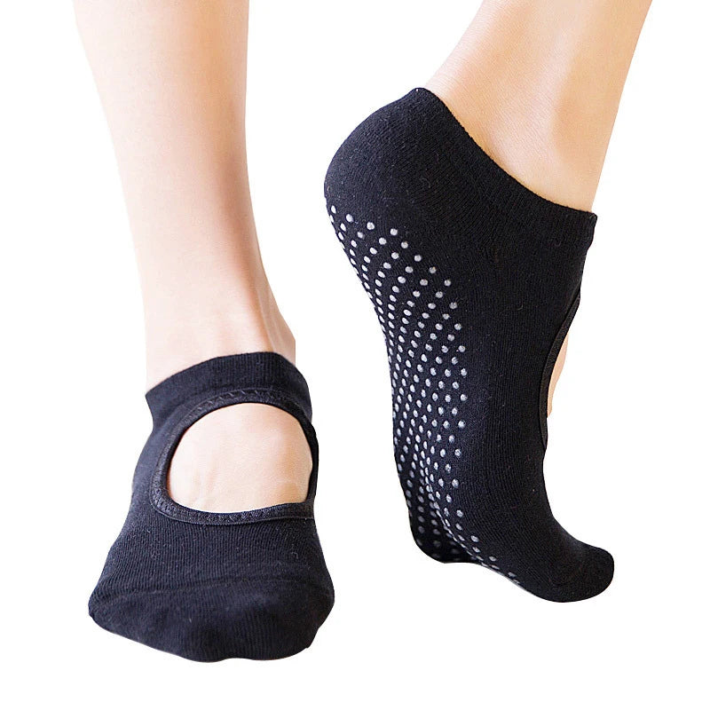 Anti-slip Reformers Studio Pilates Ballet Custom Sports Socks Woman Non slip Yoga Anti-slip Sock