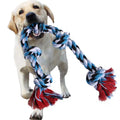 5 Knot Bite Big Adult Rope Chew Heavy Duty Pet Dog Long Tug Toy for Large Dogs