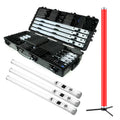 LED Tube Light Battery Operated Wireless Dmx Pixel Rgbw Stage Dj bar Light Event IP65 Party Remote Suitcase