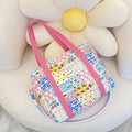 YIMYIK Korean Hot Sale Women Female Handbag Fresh Eco Large Capacity Storage Bag Colorful Cute Elegant Portable Mommy Bag