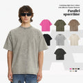 Factory Wholesale Promotion Price 100% Combed Cotton 260g American Street Advanced Acid Wash Blank T-shirt for Unisex