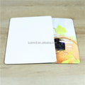 MDFSUB Wholesale Rectangle 20x28cm Wooden Printable Table Mat Sublimation MDF Cork Base Blanks Placemats