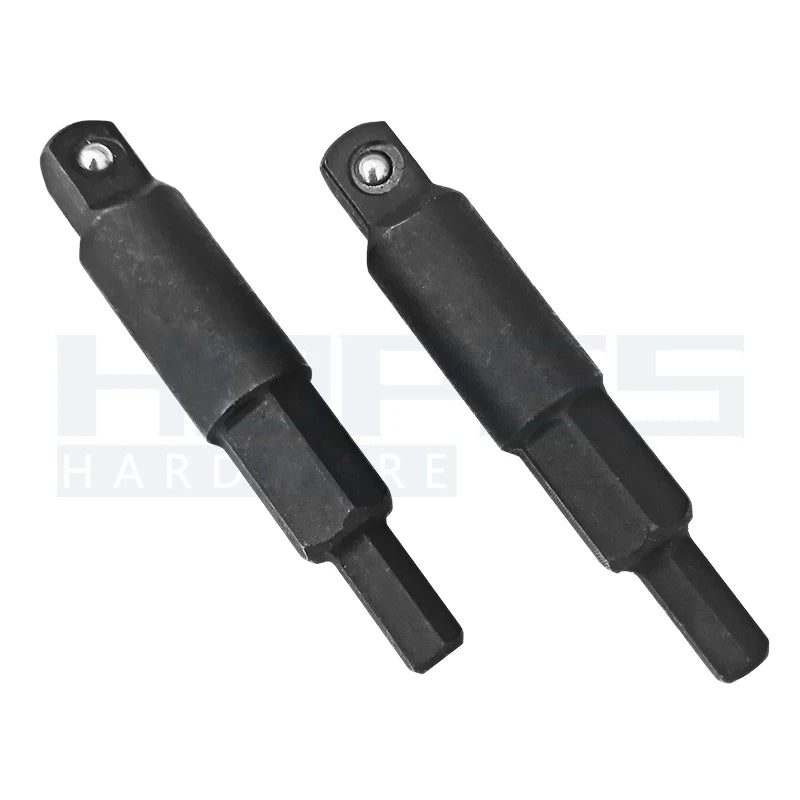 HVAC Service Valve Opener Allen Hex Adapter Bits Key Wrench 3/16" 5/16" Air Conditioning Refrigeration Equipment Repair Tools