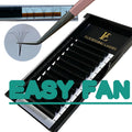 Easy Fan Eyelash Extensions Fast Fanning Blooming Volume Cashmere Mink Private Label Lash Extensions