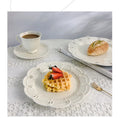 QIAN HU 2021 Model British Tea Cup Retro Embossed Coffee Kettle European Court Style Afternoon Tea Teapot Set Porcelain 1000ml