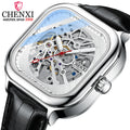 CHENXI 8810B Men Automatic Mechanical Top Brand Watches Tourbillon Business Waterproof Clock Male Stainless Steel