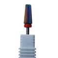 rainbow Color 6 in 1 Tungsten Carbide F Fine Nail Drill Bit