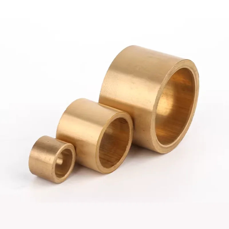 High Precision Thin Walled Copper Sleeve Brass Bushing Round Pipe Tube