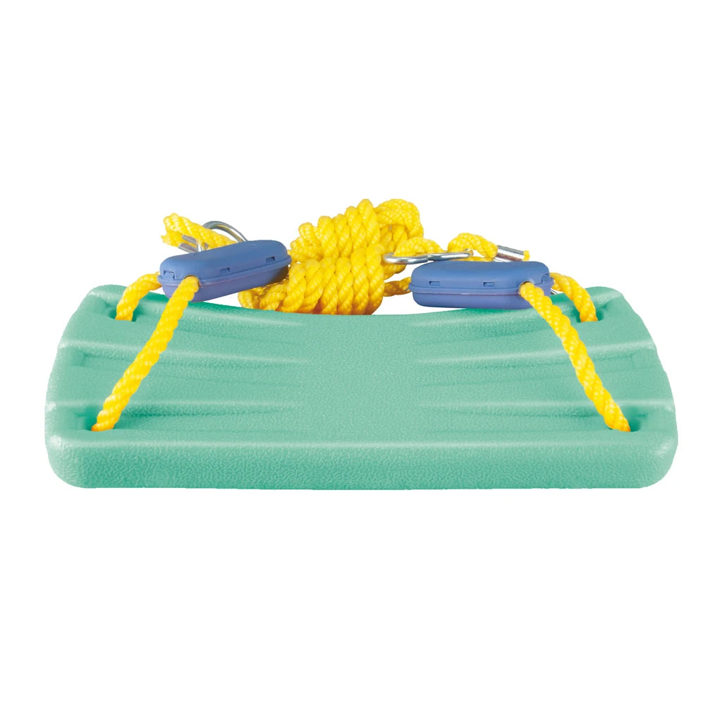 Adjustable Outdoor Kids Playground Plastic Swing Seat with Durable Hanging Rope for Garden Fun Play Swing Toy for Children