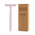Women's Safety Razor Long Handle Reusable Metal Razor Super Stainless Steel Blade