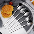 Amazons Online Flatware Set Dessert Fork Table Spoon Stainless Steel Korea Spoon