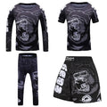 Custom 3D Digital Printing Tight-fitting Training Exercise Fitness Long-sleeved Trousers Sweat-wicking and Quick-drying Clothes