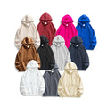 450g Hoodie Sweatshirt Men's Cotton Heavyweight Casual Pullover Drawstring Hoodie With Pocket