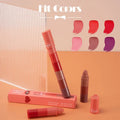Fit Colors New Product 6 Colors Matte Lipstick Private Label Cosmetic Waterproof Lipstick Set