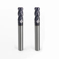 4-Flute Corner Radius End Mill  Carbide for CNC Lathe & Milling Applications